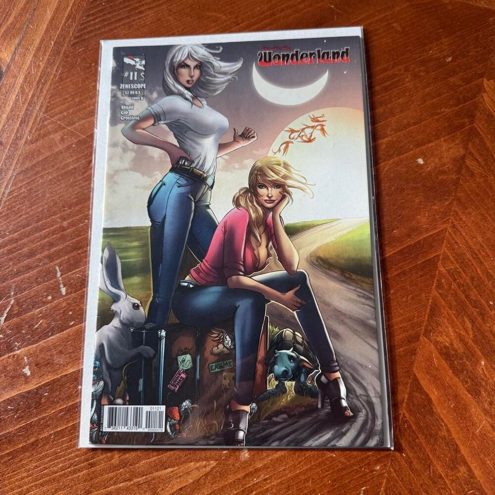 Escape From Wonderland Raven Gregory Edition Cover B First Print September 2009